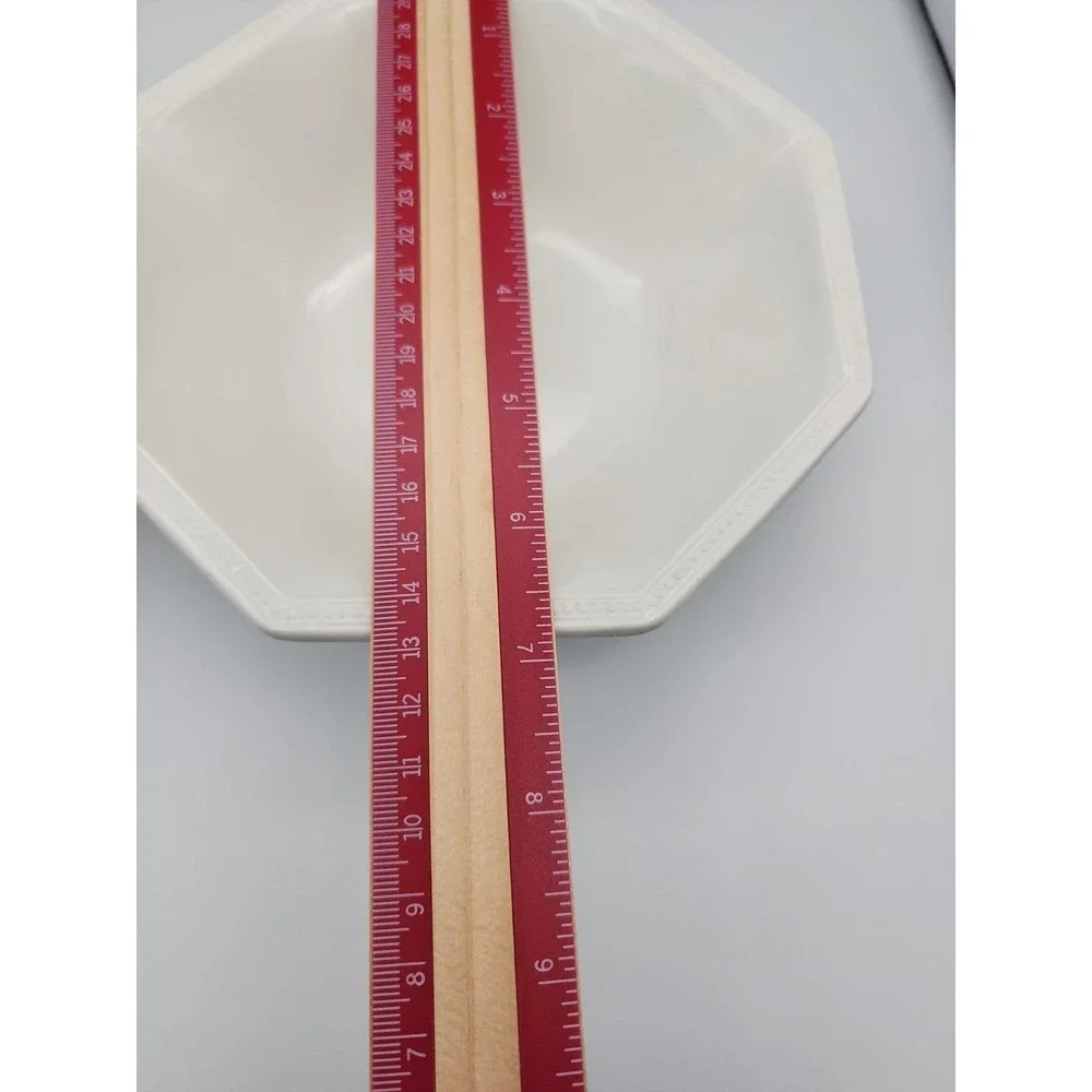 Set Of 2 Johnson Brothers Heritage White Soup Cereal Bowls Octagon 6.75